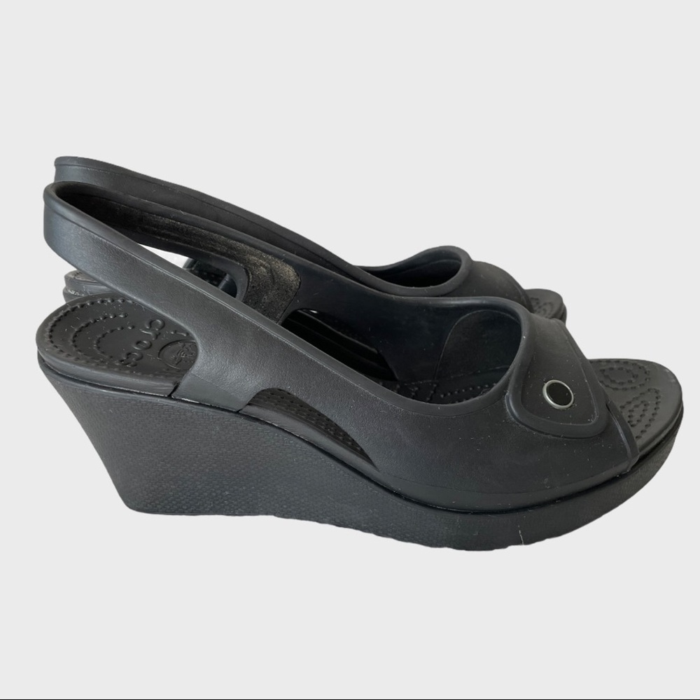 Crocs Havana wedge open toe sandal